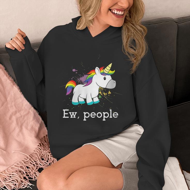 Ew People Unicorn Lover Introvert Rainbow Unicorn Unisex Hoodie Ew People Unicorn Lover Introvert Rainbow Unicorn Unisex Hoodie
