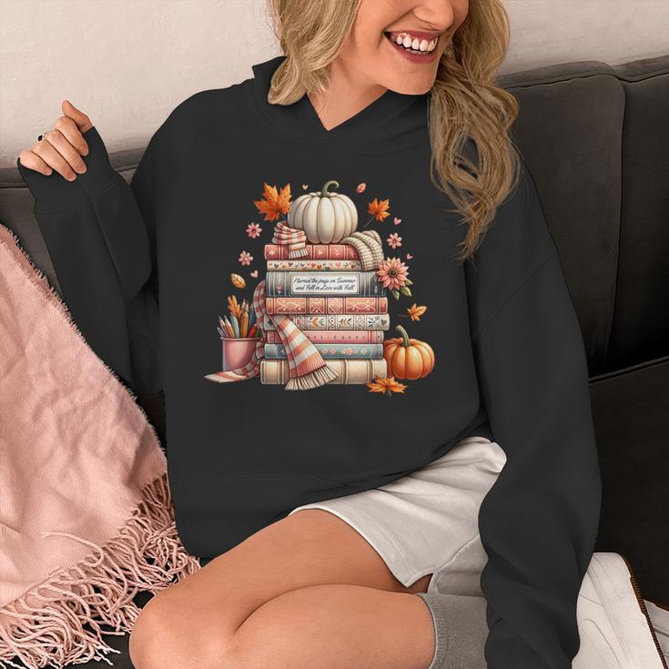 Fall Colors s I Love Fall s Books & Pumpkins Unisex Hoodie Fall Colors s I Love Fall s Books & Pumpkins Unisex Hoodie