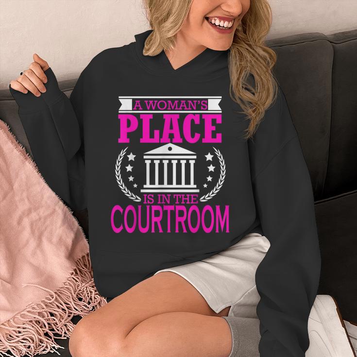 Female Lawyer Women Law Student Graduation Bar Exam Unisex Hoodie