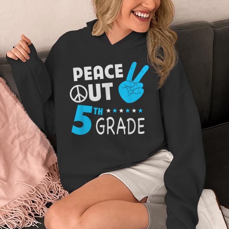 Fifth Grade Graduation Peace Out 5th Grade Boys Unisex Hoodie