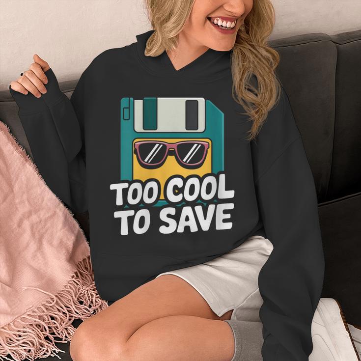 Floppy Disk Retro Tech Nostalgia Old School Computing Humor Unisex Hoodie