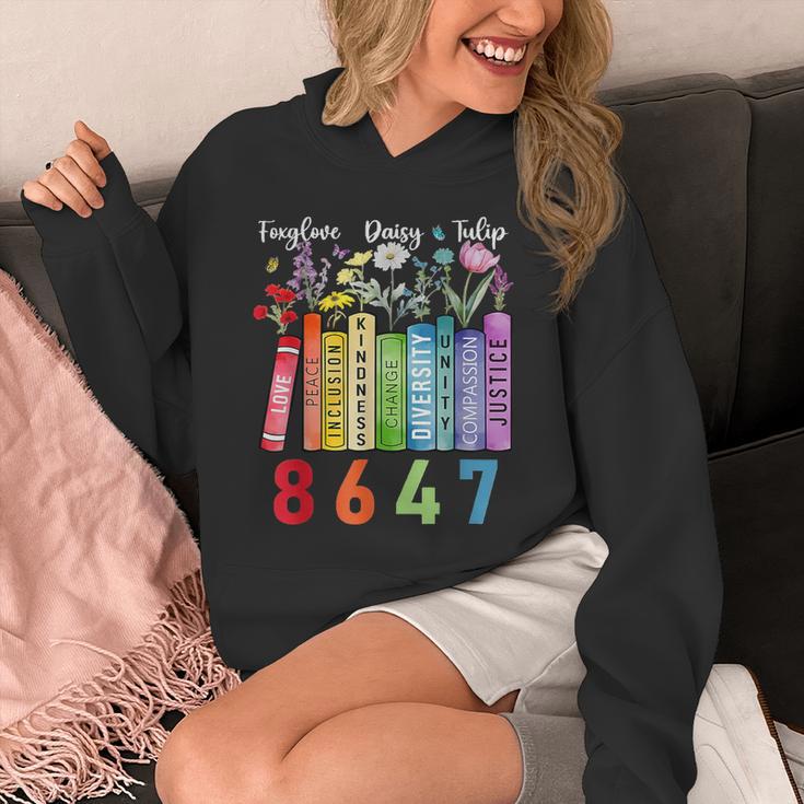 Floral Foxglove Daisy Tulip 8647 Books Lover Blooming Flower Unisex Hoodie Floral Foxglove Daisy Tulip 8647 Books Lover Blooming Flower Unisex Hoodie