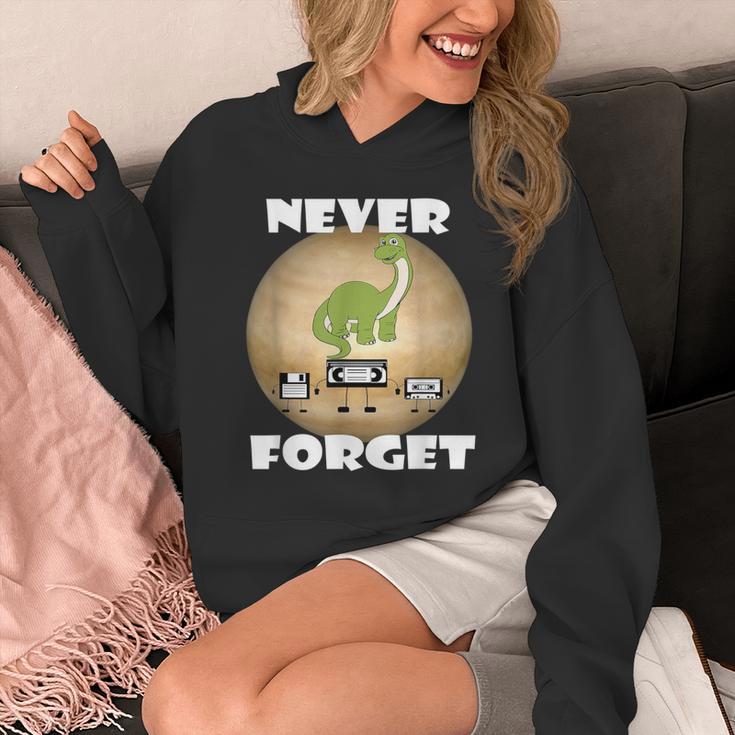 Never Forget Women Men Never Forget Men Nostalgia Unisex Hoodie