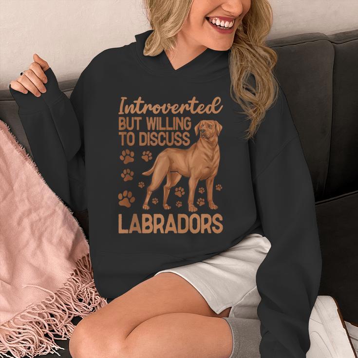 Fox Red Labrador Retriever Introvert Foxred Lab Unisex Hoodie