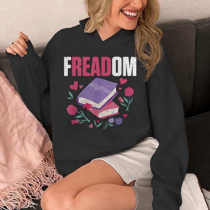Freadom Anti Ban Books Freedom To Read Book Reading Unisex Hoodie
