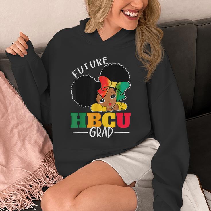 Future HBCU Grad History Girl Graduation HBCU Kids Unisex Hoodie