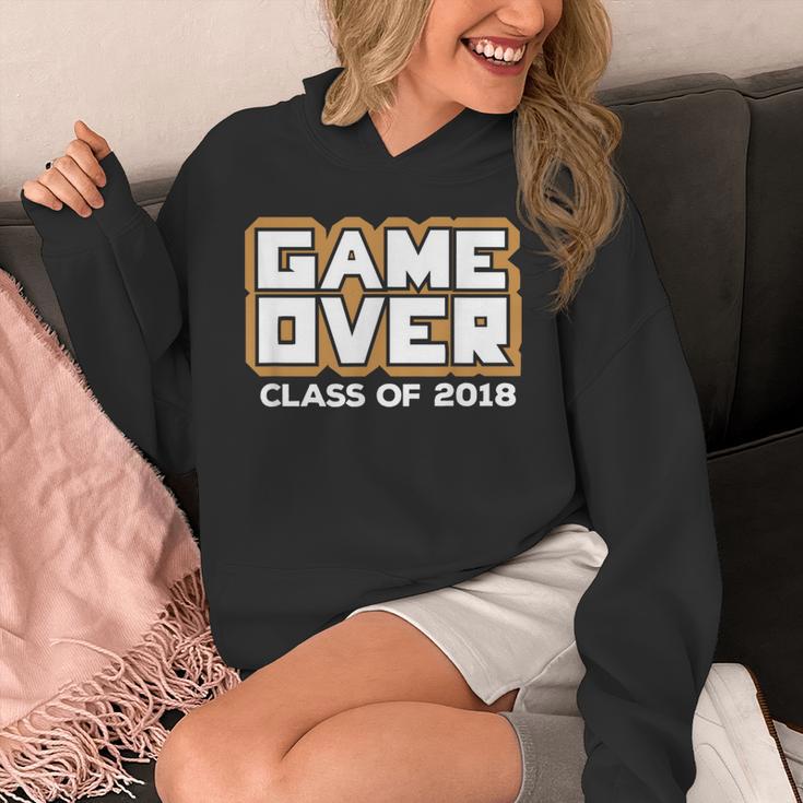 Game Over Class Of 2018 Graduation Shirt Unisex Hoodie
