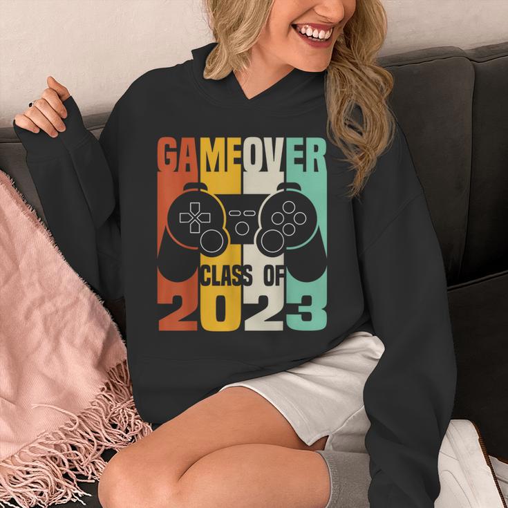 GAME OVER Class Of 2023 Video Games Vintage Graduation Gamer Unisex Hoodie
