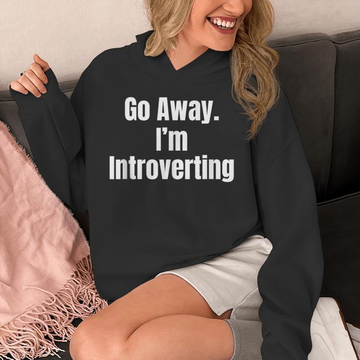 Go Away I'm Introverting Humor Sarcastic Geek Gamer Jokes Unisex Hoodie Go Away I'm Introverting Humor Sarcastic Geek Gamer Jokes Unisex Hoodie