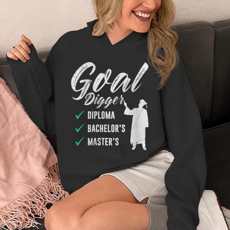 Goal Digger Diploma Master s Bachelor s Master Graduation Unisex Hoodie