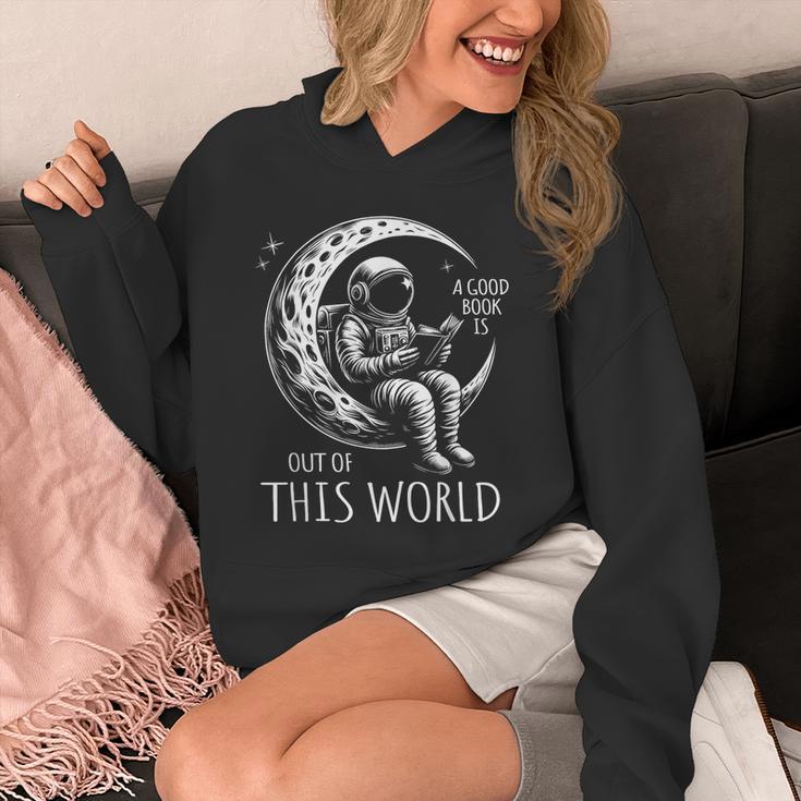 A Good Book Is Out Of This World Kids Reading Imagination Unisex Hoodie A Good Book Is Out Of This World Kids Reading Imagination Unisex Hoodie
