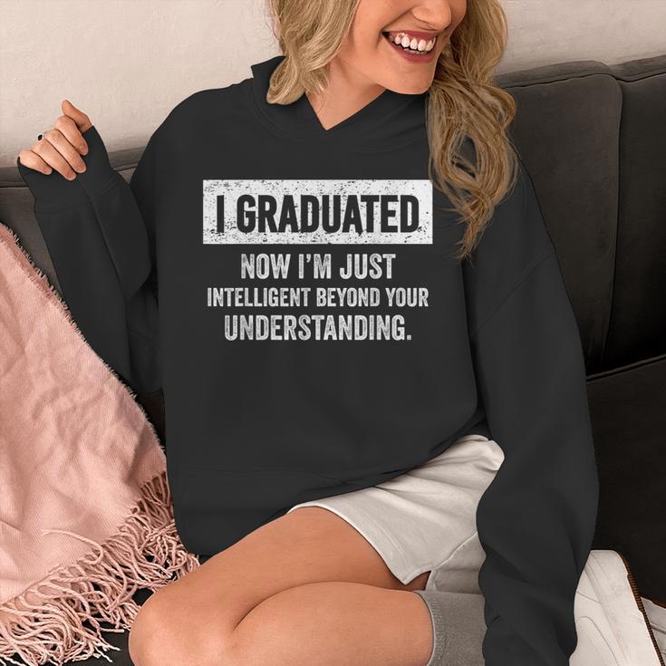 I Graduated I'm Just College High School Graduation 2026 Unisex Hoodie