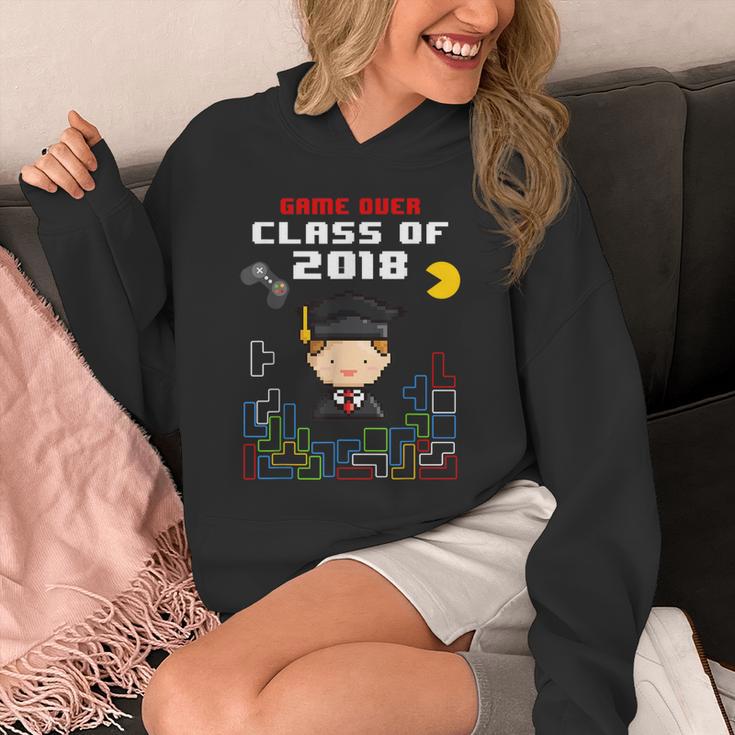 Graduation Class Of 2018 Game Over 8-Bit Gamer Unisex Hoodie