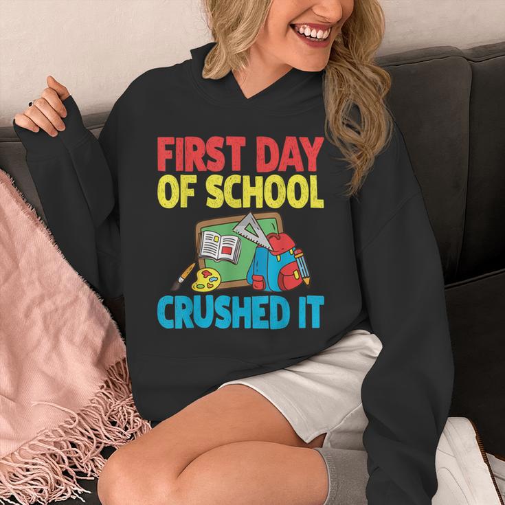 Graduation First Day Of School Crushed It Unisex Hoodie