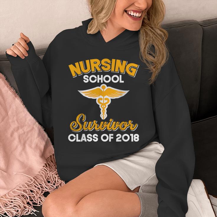 Graduation Shirt Nursing School Survivor Class Of 2018 Tee Unisex Hoodie