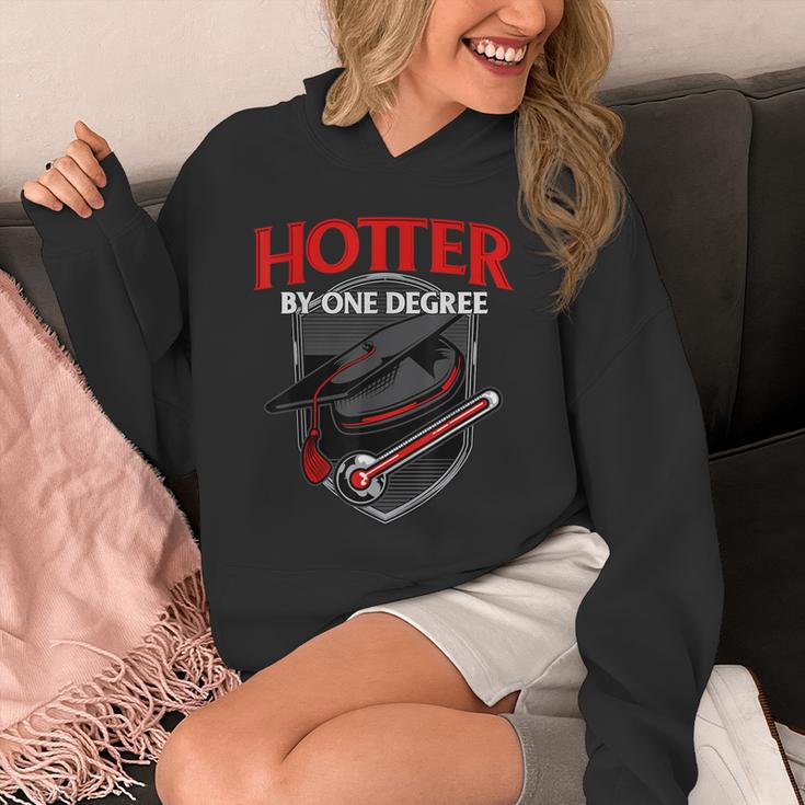 GraduationShirt Hotter By One Degree Unisex Hoodie