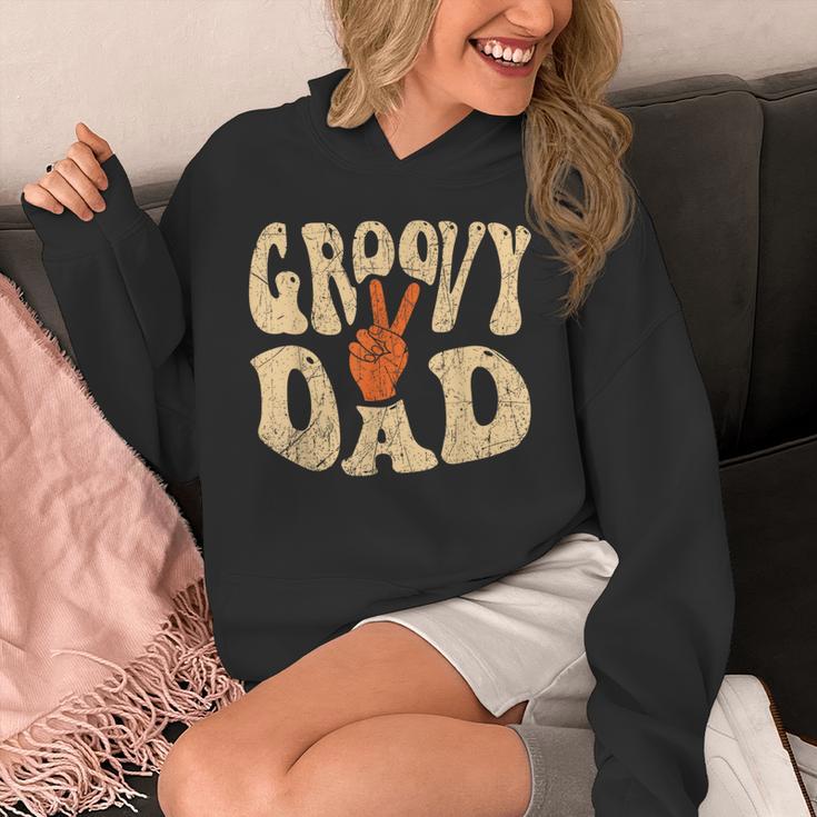 Groovy Dad 70s Aesthetic Nostalgia 1970's Retro Dad Unisex Hoodie