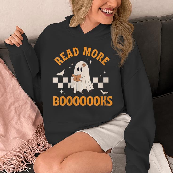 Groovy Halloween Teacher Spooky Read More Book Women Girl Unisex Hoodie Groovy Halloween Teacher Spooky Read More Book Women Girl Unisex Hoodie