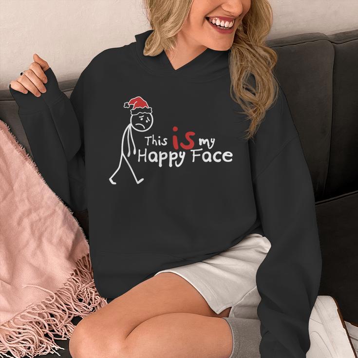 This Is My Happy Face List Christmas Introvert Unisex Hoodie This Is My Happy Face List Christmas Introvert Unisex Hoodie
