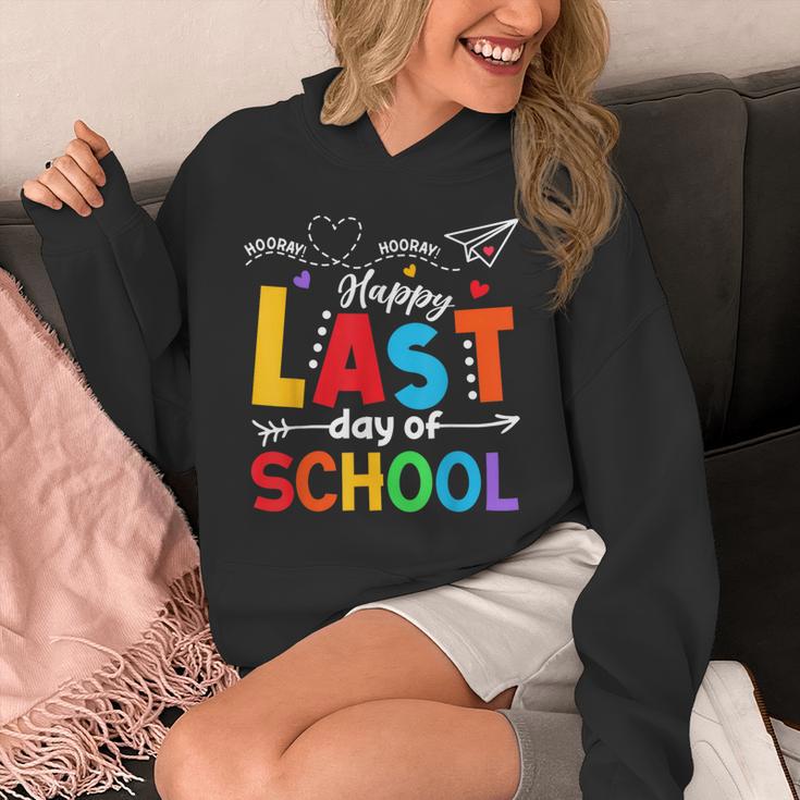 Happy Last Day Of School Teacher Women Student Graduation Unisex Hoodie