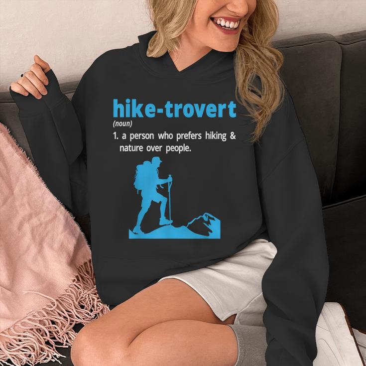 Hike-Trovert Hiking Humor Definition Introvert Unisex Hoodie Hike-Trovert Hiking Humor Definition Introvert Unisex Hoodie