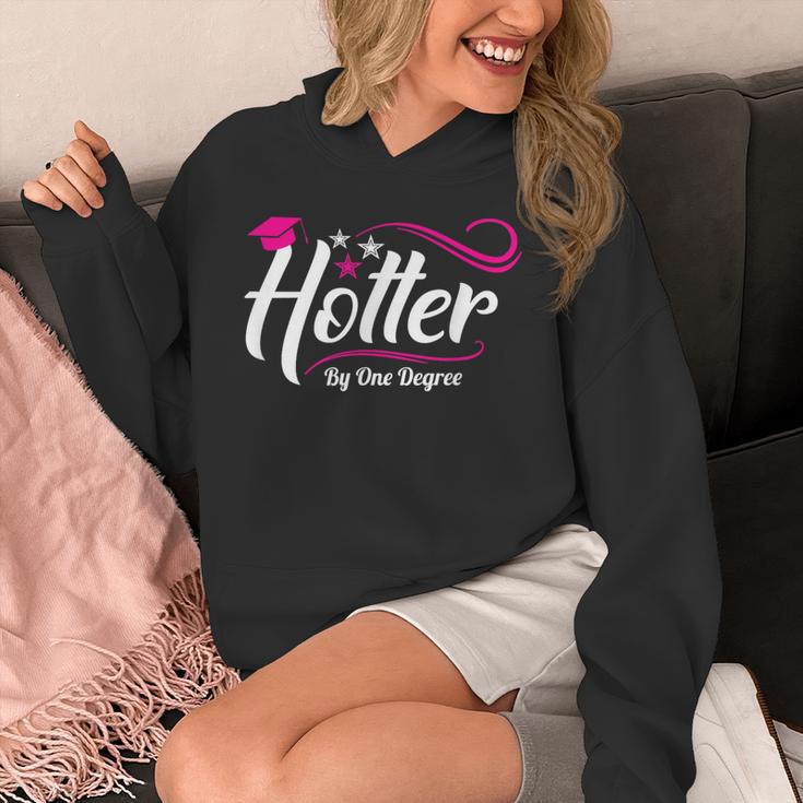Hotter By One Degree Shirt Graduation For Her Unisex Hoodie