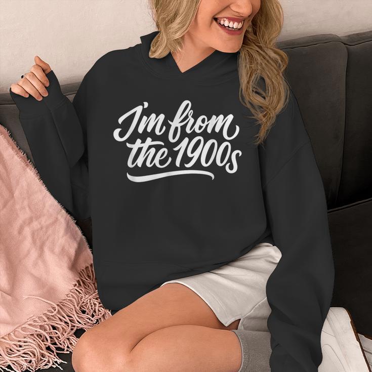 I'm From The 1900s Handwritten Calligraphy Unisex Hoodie