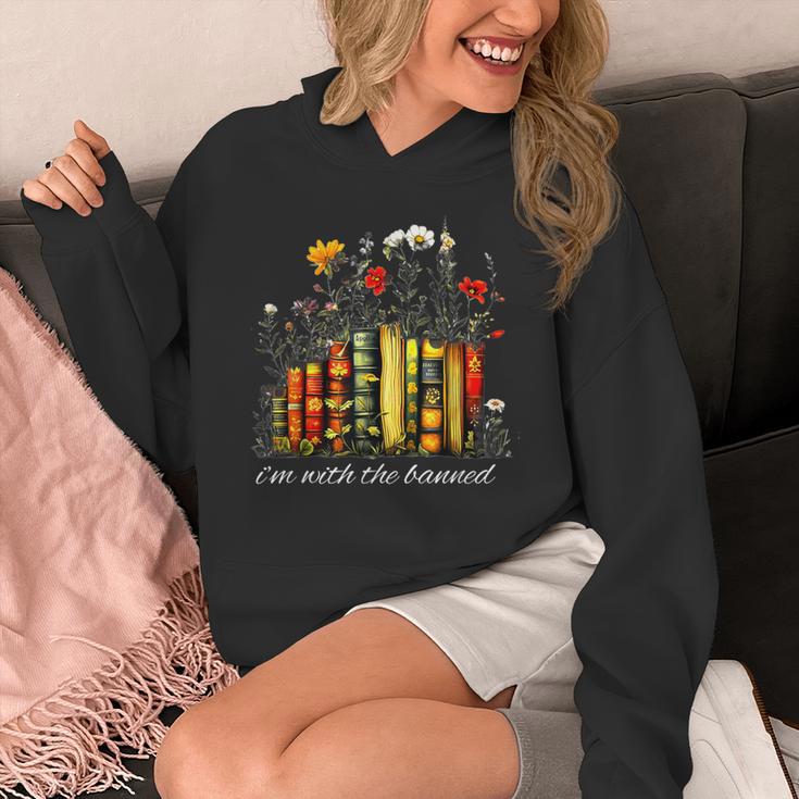 I'm With The Banned Banned Books Colorful Literary Fr Unisex Hoodie I'm With The Banned Banned Books Colorful Literary Fr Unisex Hoodie