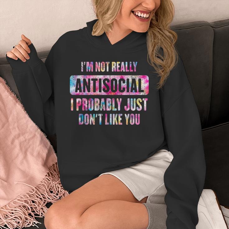 I'm Not Antisocial I Probably Just Don't Like You Introvert Unisex Hoodie I'm Not Antisocial I Probably Just Don't Like You Introvert Unisex Hoodie