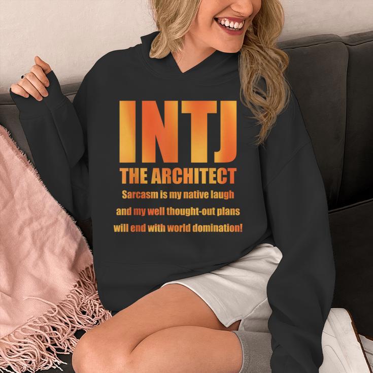 INTJ Architect Personality Introvert Sarcastic Orange Unisex Hoodie INTJ Architect Personality Introvert Sarcastic Orange Unisex Hoodie