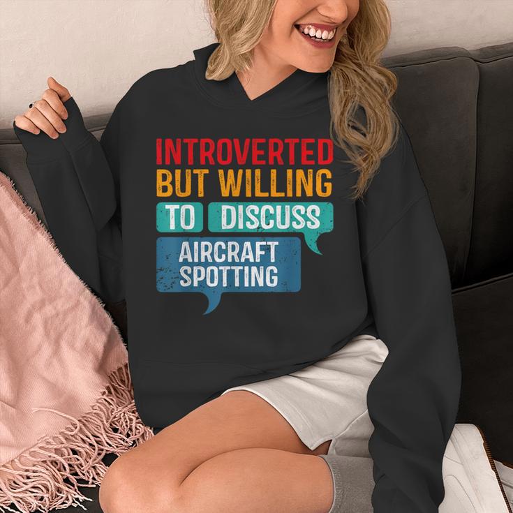 Introvert Aircraft Spotting Lovers Men & Women Unisex Hoodie