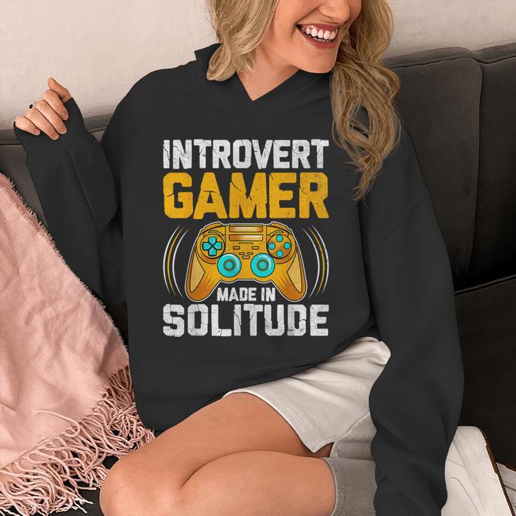 Introvert Gamer Video Games Anti Social Team Player Unisex Hoodie