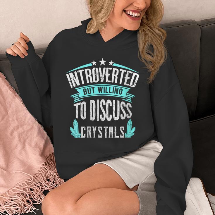Introvert Quote Introverted But Willing To Discuss Crystals Unisex Hoodie Introvert Quote Introverted But Willing To Discuss Crystals Unisex Hoodie