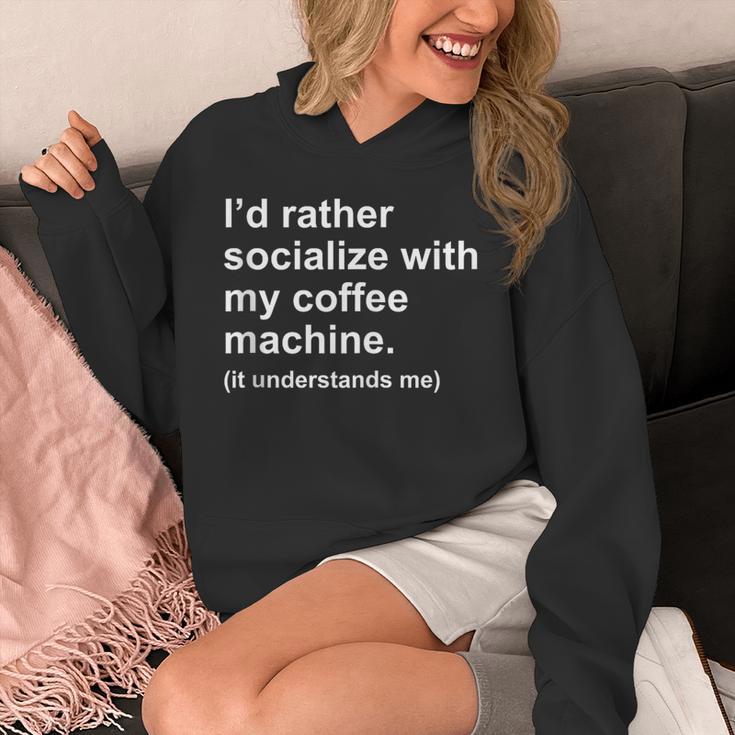 Introvert Sarcastic Coffee Lovers Unisex Hoodie