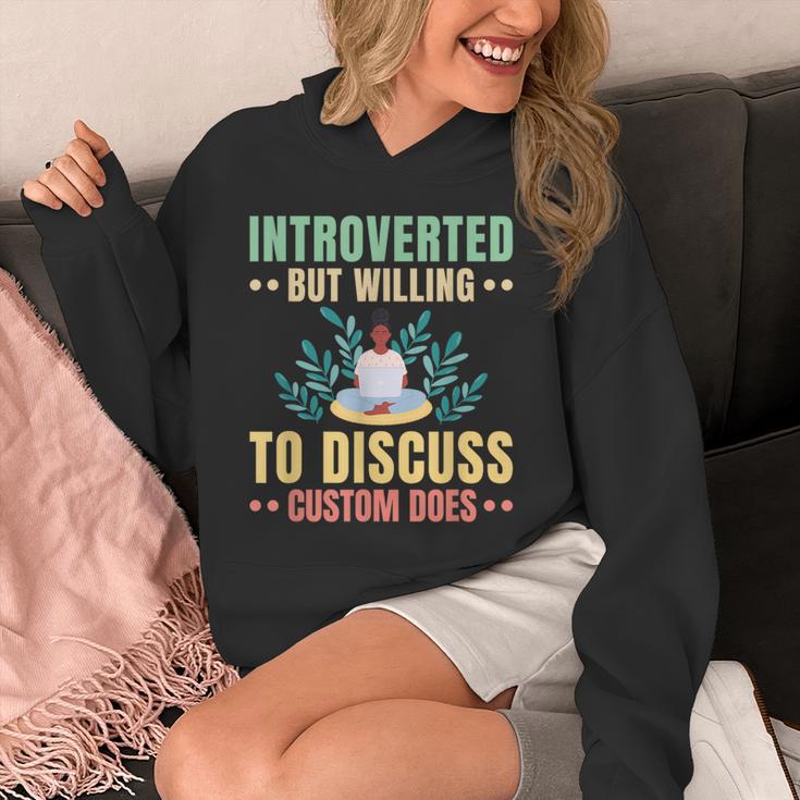 Introvert Saying Antisocial Sarcasm Introverts Unisex Hoodie