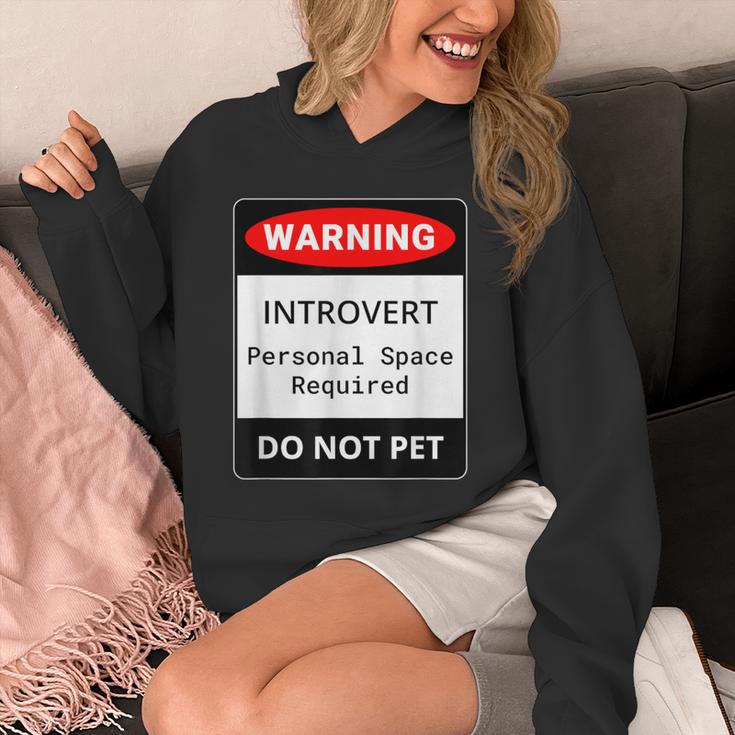 Introvert Warning Danger Do Not Pet Disturb Anti-Social Unisex Hoodie Introvert Warning Danger Do Not Pet Disturb Anti-Social Unisex Hoodie