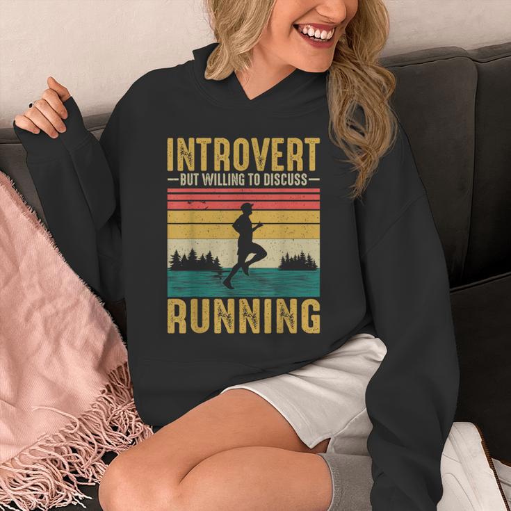 Introvert But Willing To Discuss Running Unisex Hoodie