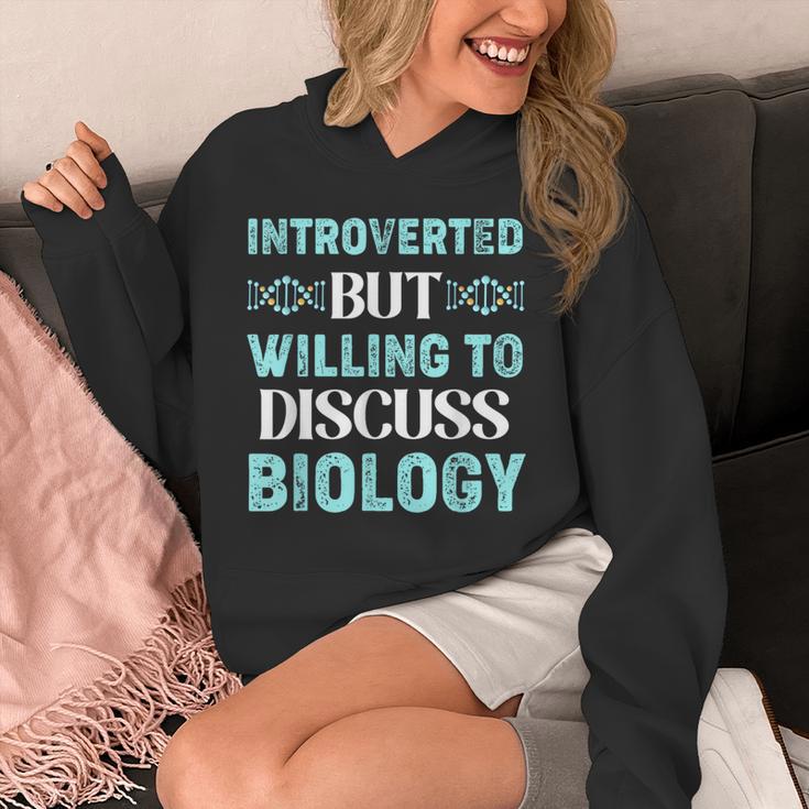 Introverted Biology Science Biologist Introverts Unisex Hoodie Introverted Biology Science Biologist Introverts Unisex Hoodie
