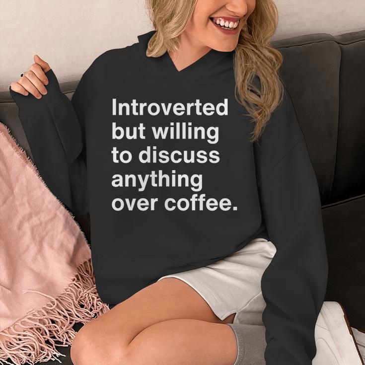 Introverted Coffee Lover Introvert Sarcasm Unisex Hoodie Introverted Coffee Lover Introvert Sarcasm Unisex Hoodie