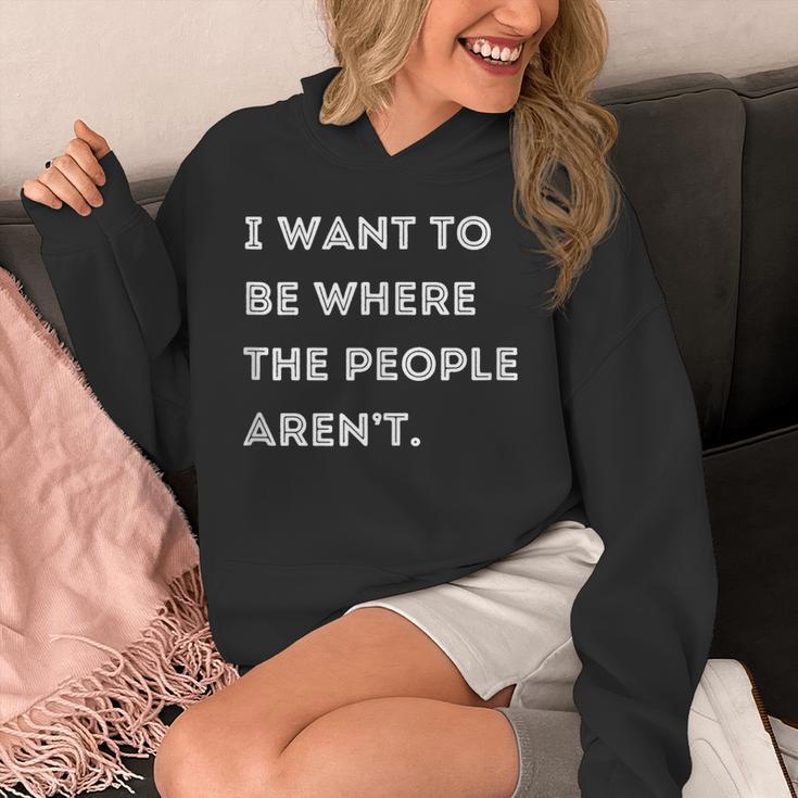 Introverted Non Social Independent Women Men Unisex Hoodie
