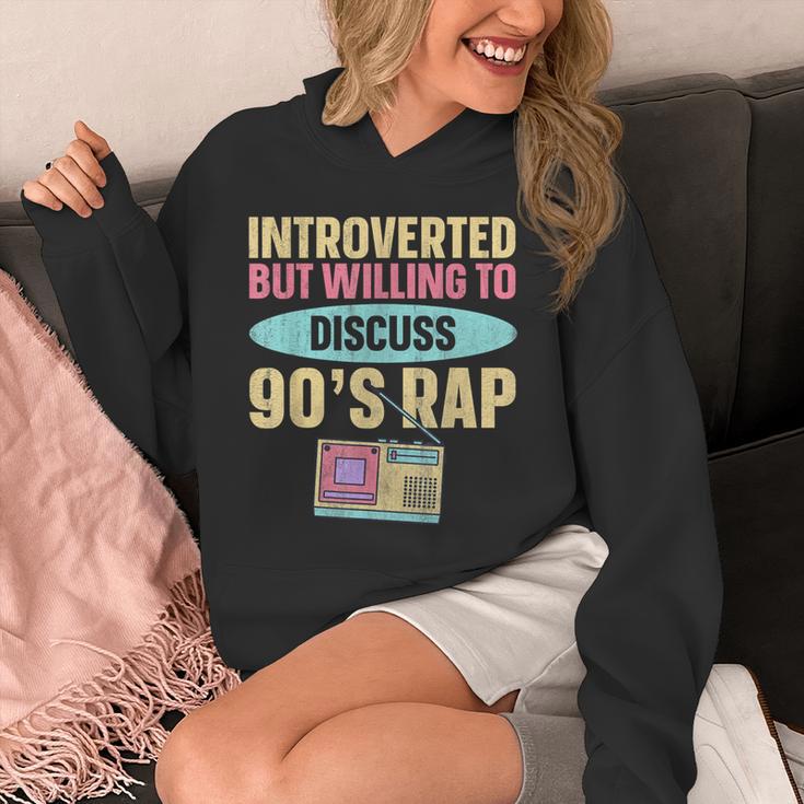 Introverted But Willing To Discuss 90's Rap Unisex Hoodie Introverted But Willing To Discuss 90's Rap Unisex Hoodie