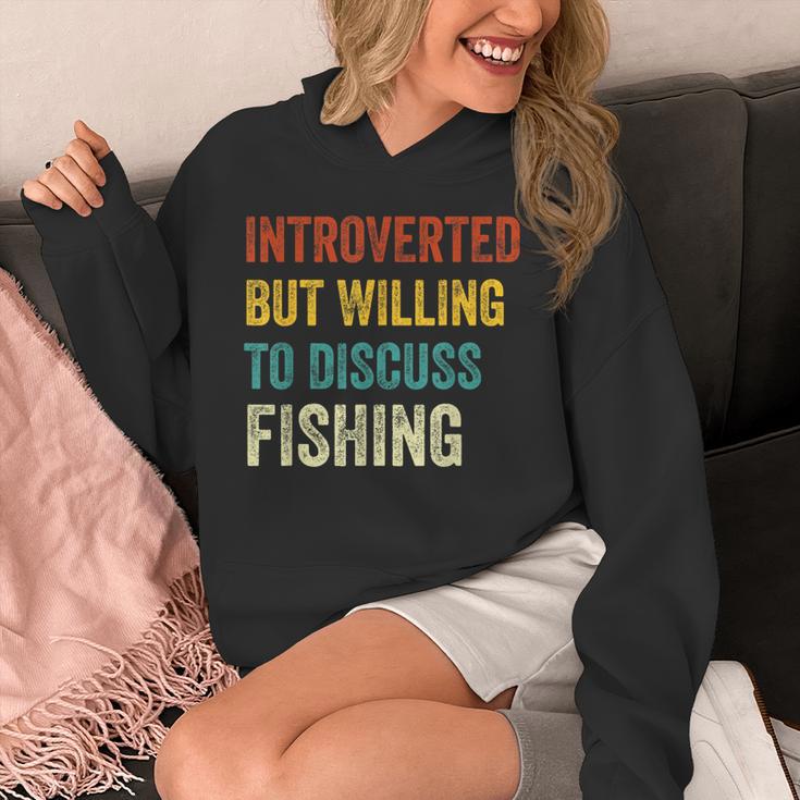 Introverted But Willing To Discuss Fishing Hobby Unisex Hoodie Introverted But Willing To Discuss Fishing Hobby Unisex Hoodie