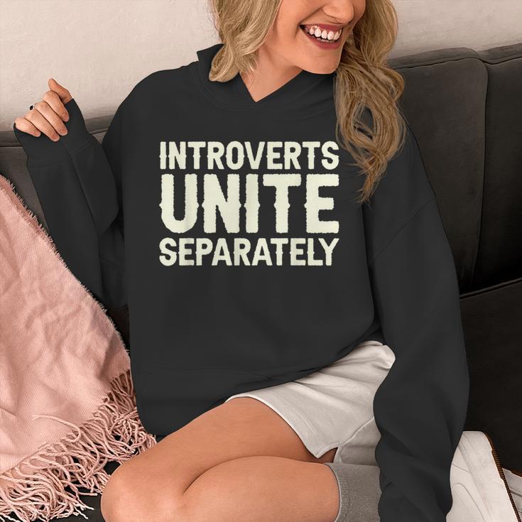 Introverts Unite Separately I Introvert Unisex Hoodie Introverts Unite Separately I Introvert Unisex Hoodie