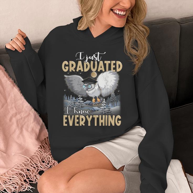 I Just Graduated I Know Everything Graduation Unisex Hoodie