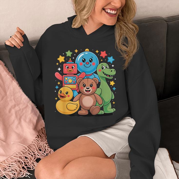 Kidcore Aesthetic Retro Vibes Colorful Cartoon Nostalgia Unisex Hoodie