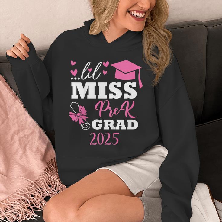 Kids Little Miss Pre-K Grad Preschool Prek Graduation 2025 Unisex Hoodie