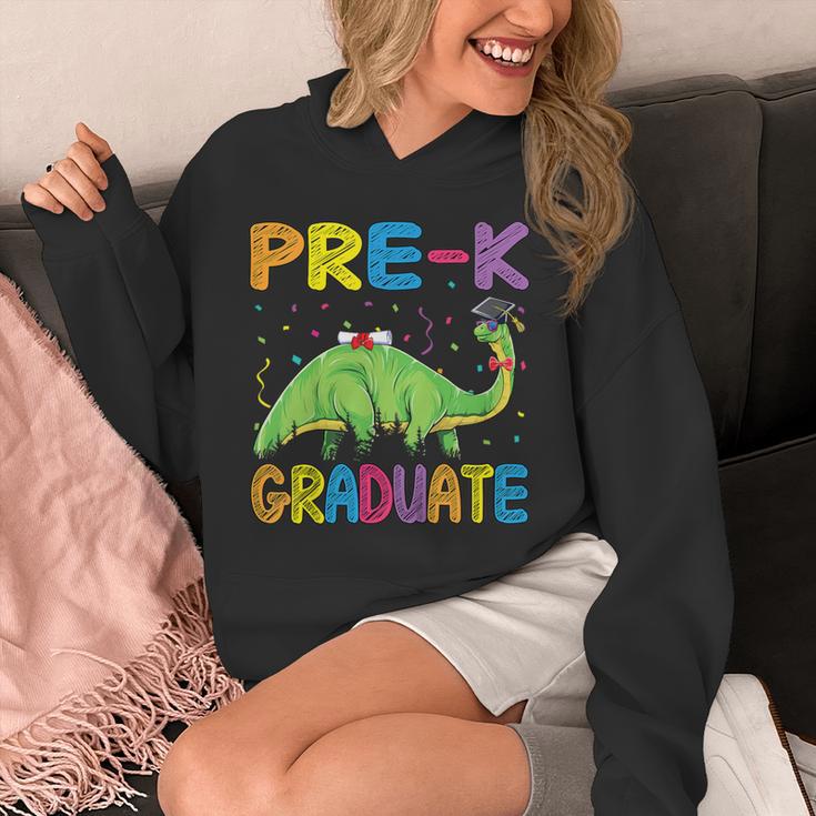 Kids Pre-K Graduate Brontosaurus Dino Pre Kindergarten Graduation Unisex Hoodie