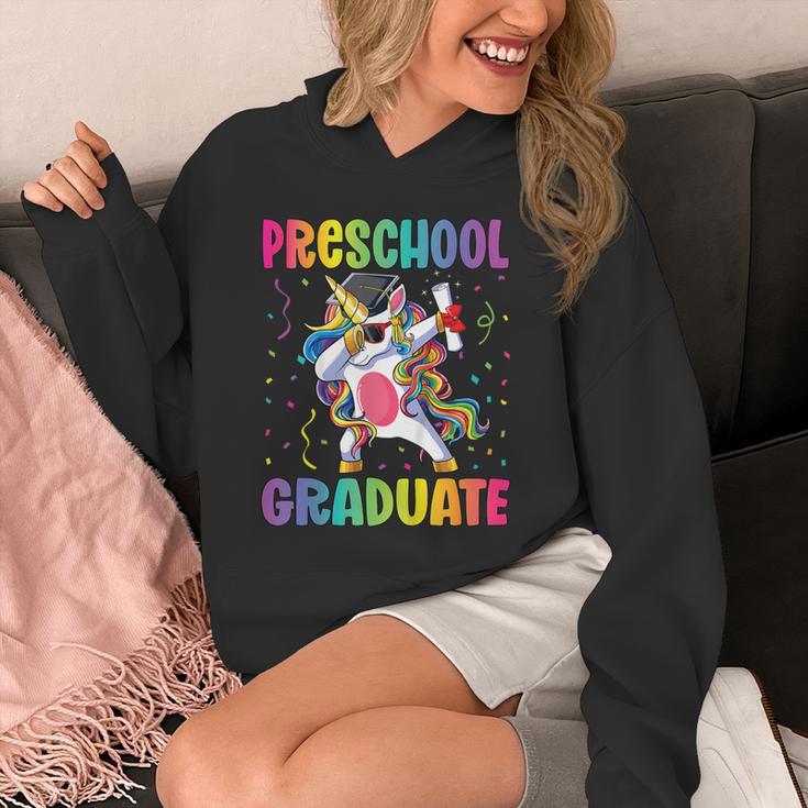 Kids Preschool Graduation Dab Unicorn Preschool Graduate Unisex Hoodie