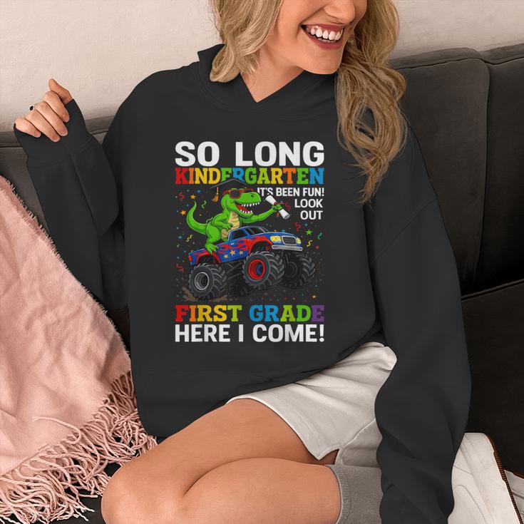 Kindergarten Graduate 2025 Kindergarten Graduation Dino Trex Unisex Hoodie