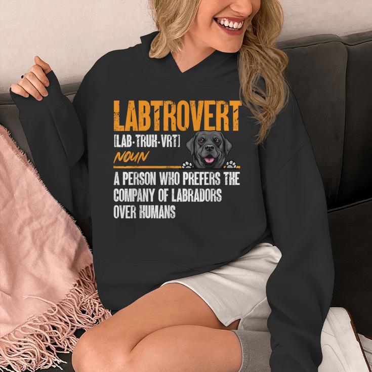 Labrador Retriever Labtrovert Definition Introvert Labrador Unisex Hoodie Labrador Retriever Labtrovert Definition Introvert Labrador Unisex Hoodie